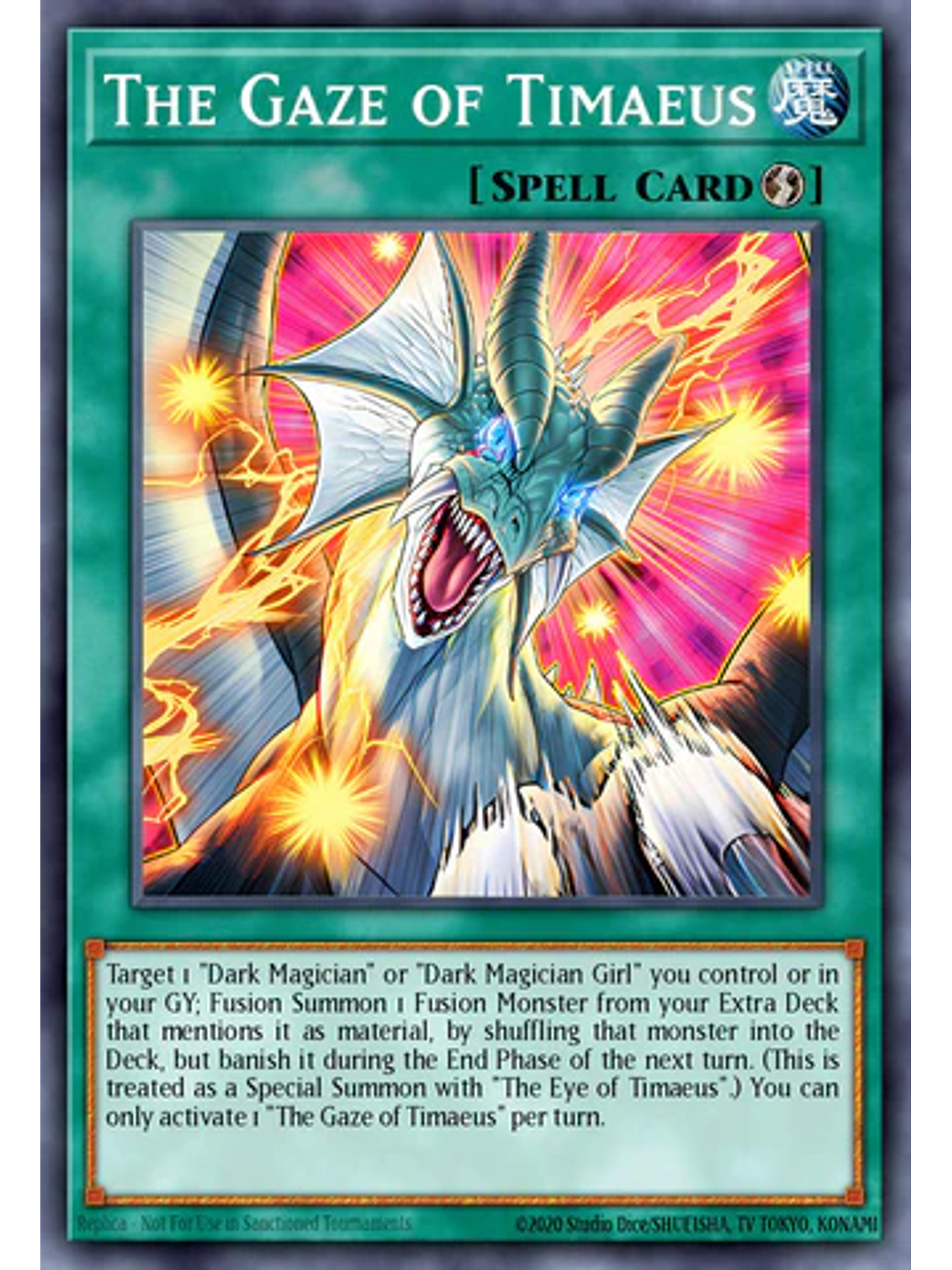 The Gaze of Timaeus - MZMU-EN013 - Collector's Rare 1st Edition 1