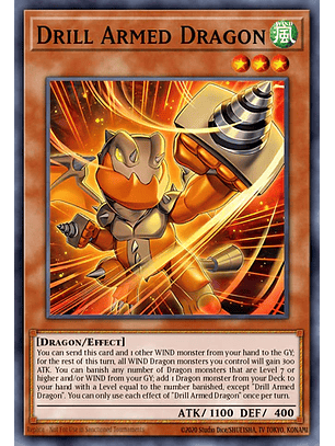 Drill Armed Dragon - MZMU-EN030 - Rare 1st Edition