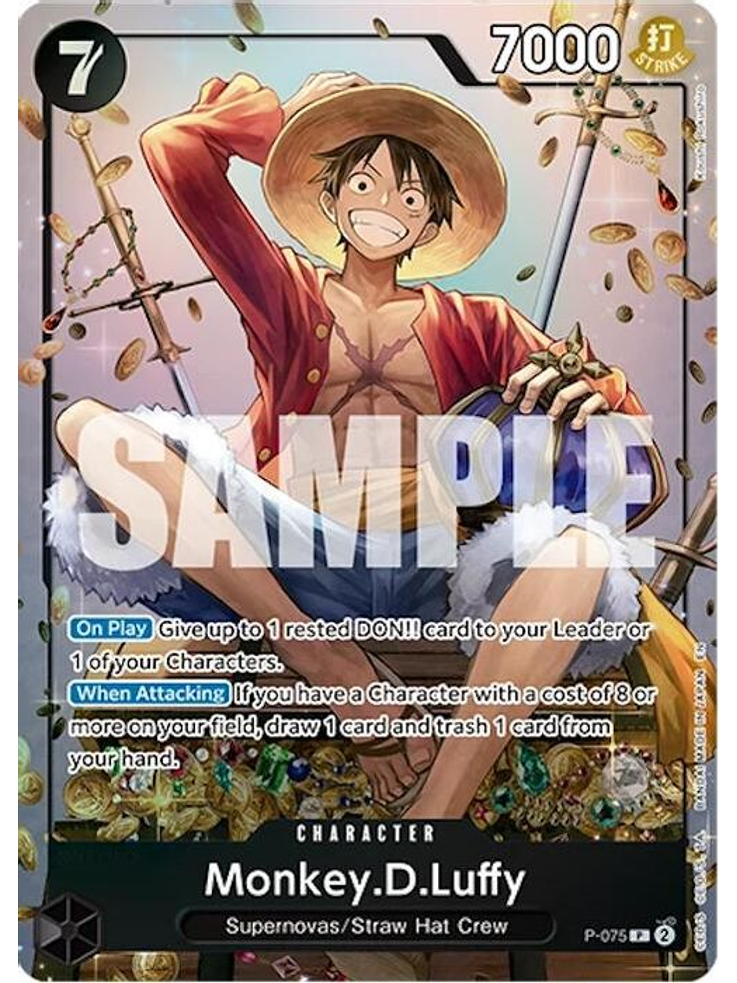 P-075 P Monkey.D.Luffy 1