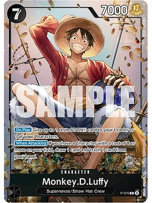 P-075 P Monkey.D.Luffy