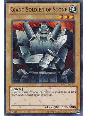 Giant Soldier of Stone - BP01-EN171 - Starfoil Rare Unlimited