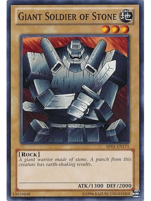 Giant Soldier of Stone - BP01-EN171 - Common Unlimited