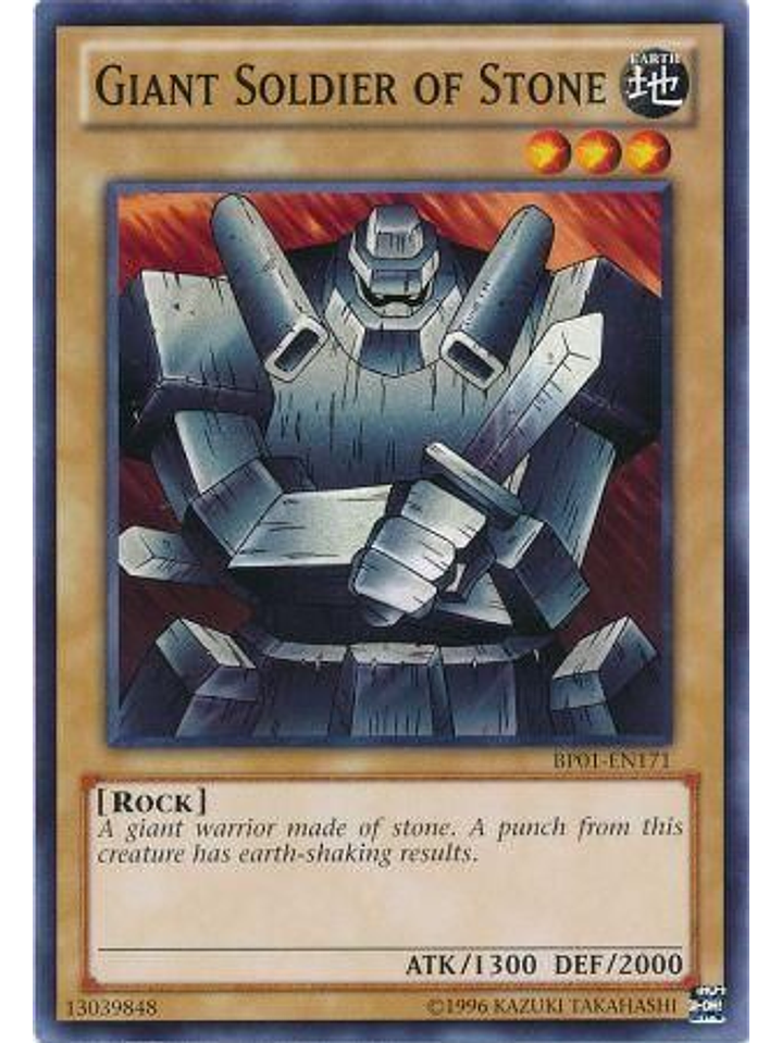 Giant Soldier of Stone - BP01-EN171 - Common Unlimited 1