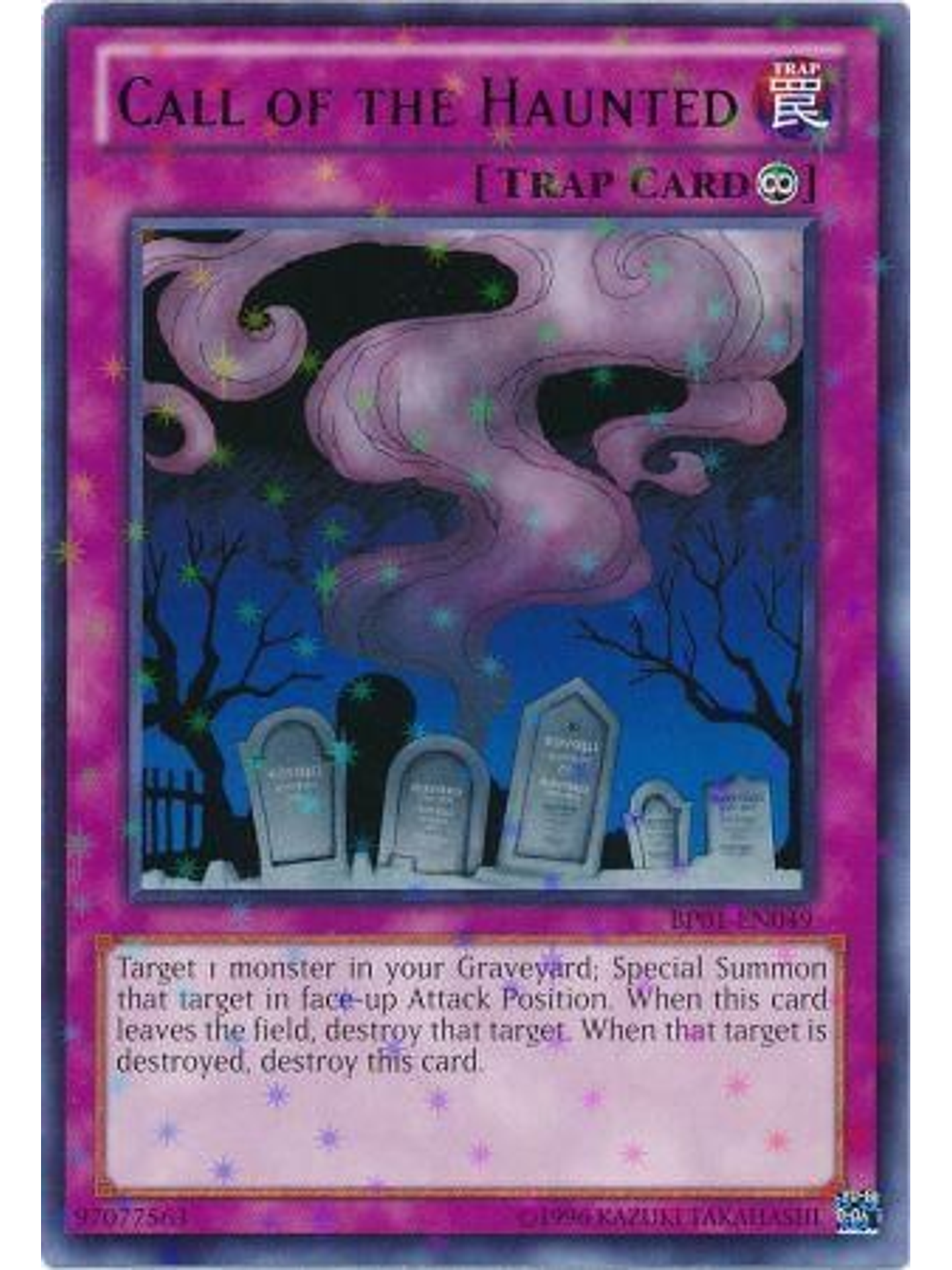 Call of the Haunted - BP01-EN049 - Starfoil Rare Unlimited 1