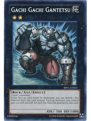 Gachi Gachi Gantetsu - BP01-EN025 - Rare Unlimited