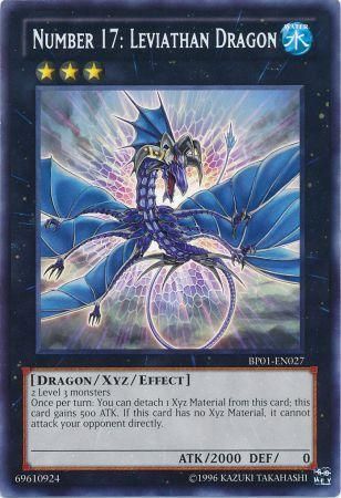 Number 17: Leviathan Dragon - BP01-EN027 - Rare Unlimited