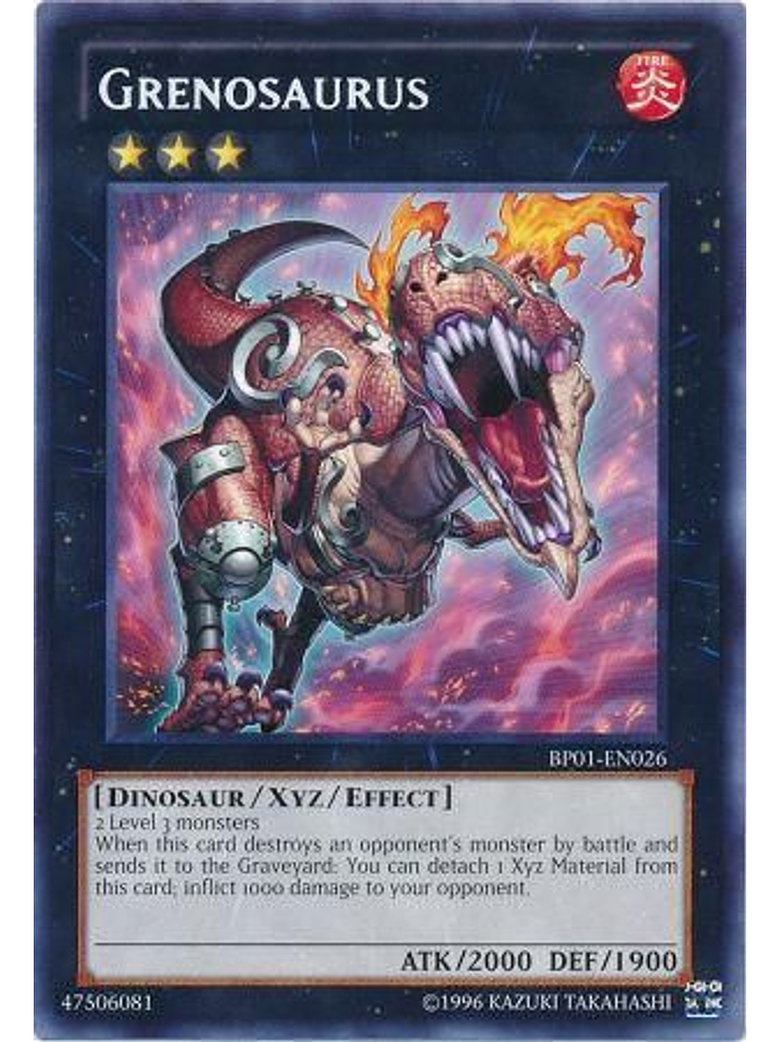 Grenosaurus - BP01-EN026 - Rare Unlimited 1