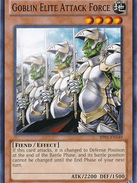 Goblin Elite Attack Force - BP01-EN140 - Common Unlimited