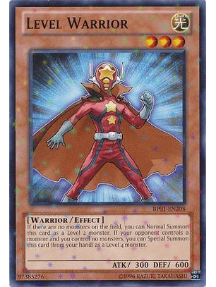 Level Warrior - BP01-EN208 - Starfoil Rare Unlimited