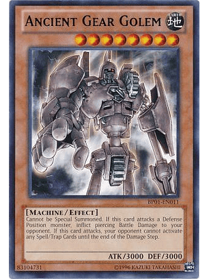 Ancient Gear Golem - BP01-EN011 - Rare Unlimited