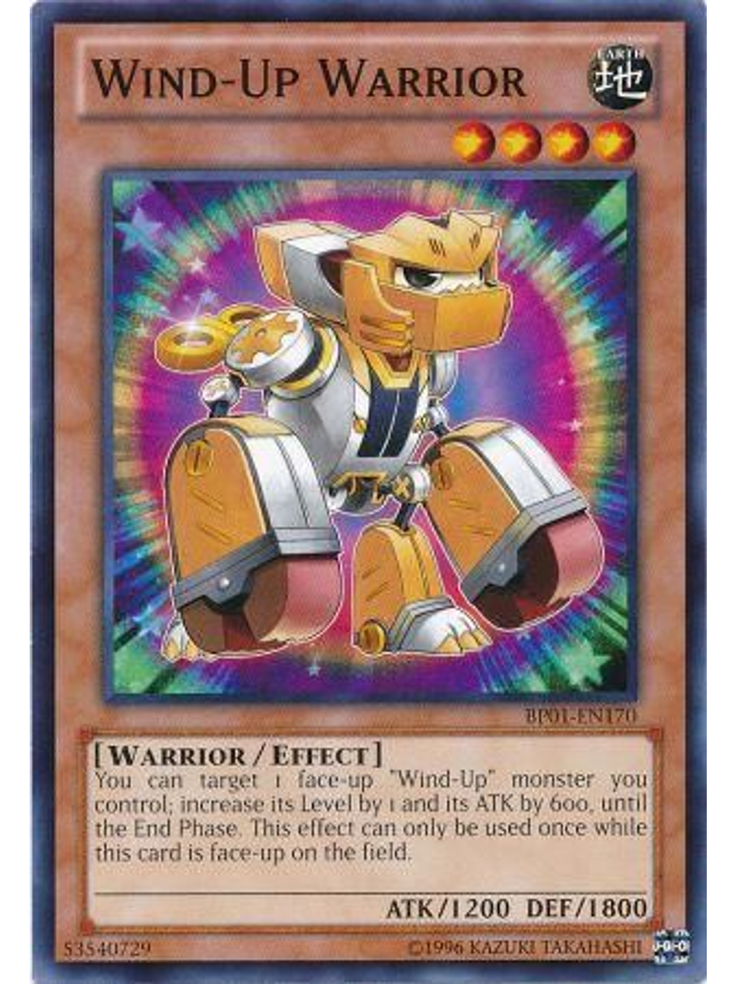 Wind-Up Warrior - BP01-EN170 - Common Unlimited 1