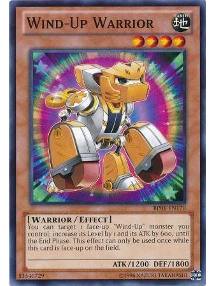 Wind-Up Warrior - BP01-EN170 - Common Unlimited 1