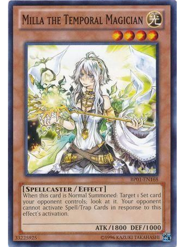 Milla the Temporal Magician - BP01-EN168 - Common Unlimited 1