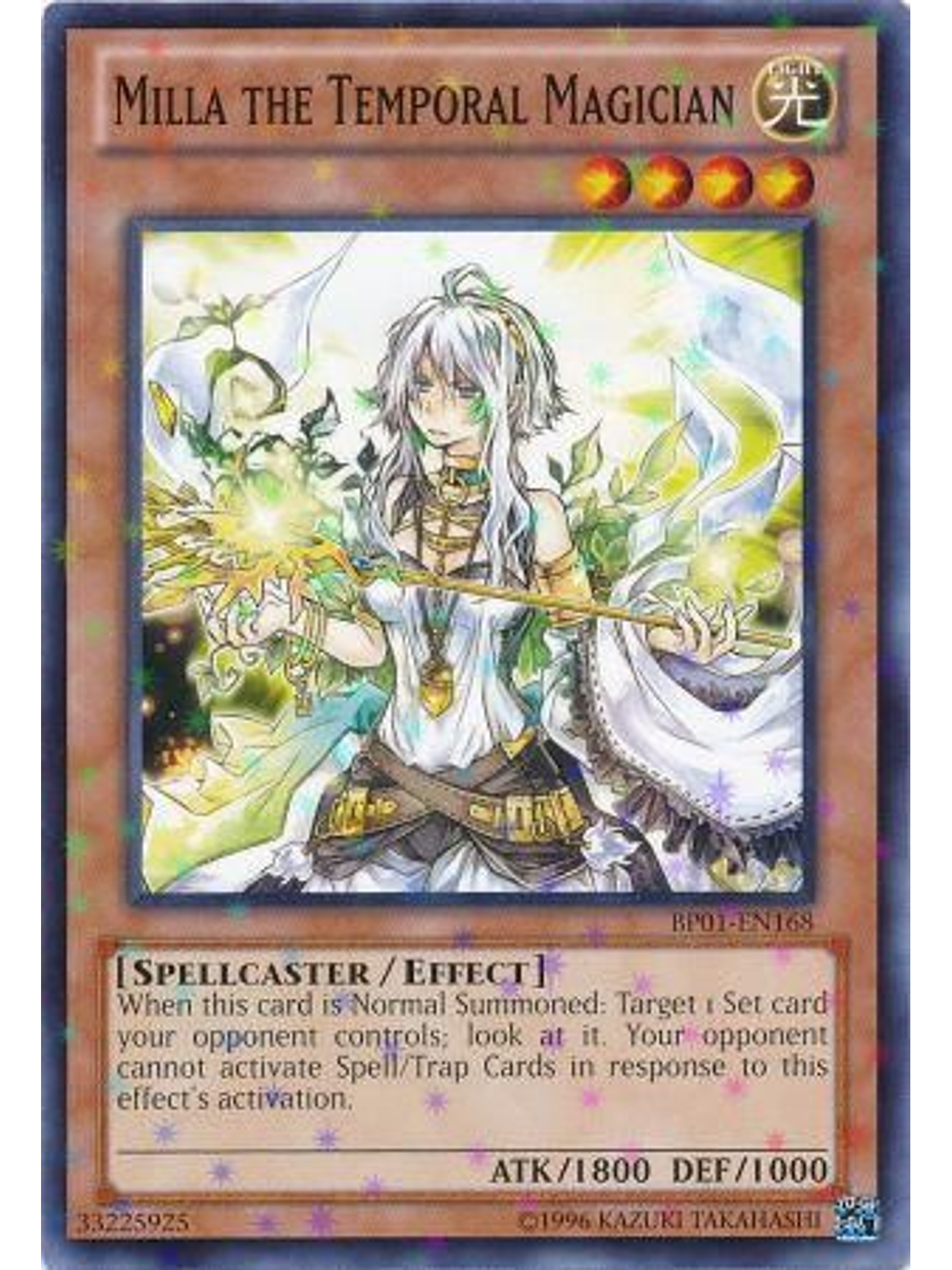 Milla the Temporal Magician - BP01-EN168 - Starfoil Rare Unlimited 1