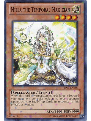 Milla the Temporal Magician - BP01-EN168 - Starfoil Rare Unlimited