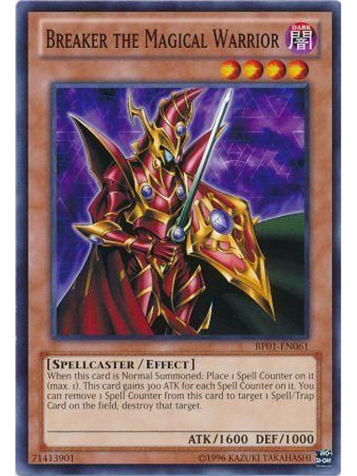Breaker the Magical Warrior - BP01-EN061 - Common Unlimited 1