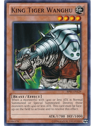 King Tiger Wanghu - BP01-EN129 - Common Unlimited
