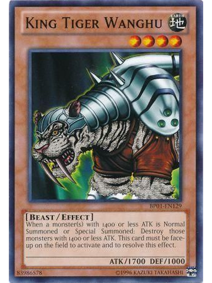 King Tiger Wanghu - BP01-EN129 - Common Unlimited 1