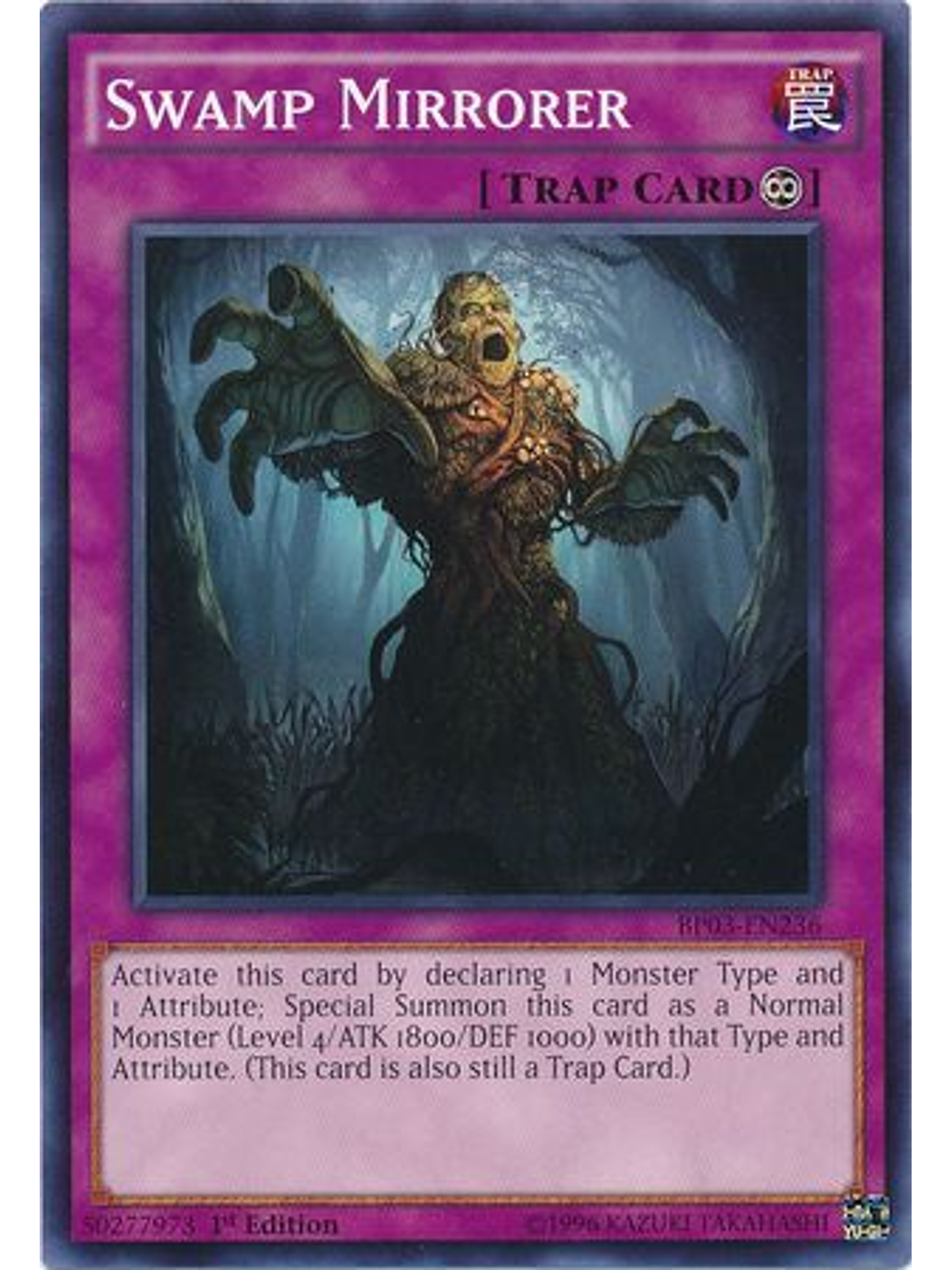 Swamp Mirrorer - BP03-EN236 - Common 1st Edition 1