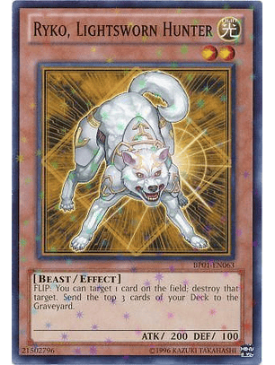 Ryko, Lightsworn Hunter - BP01-EN063 - Starfoil Rare Unlimited