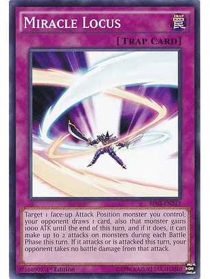 Miracle Locus - BP03-EN213 - Common 1st Edition