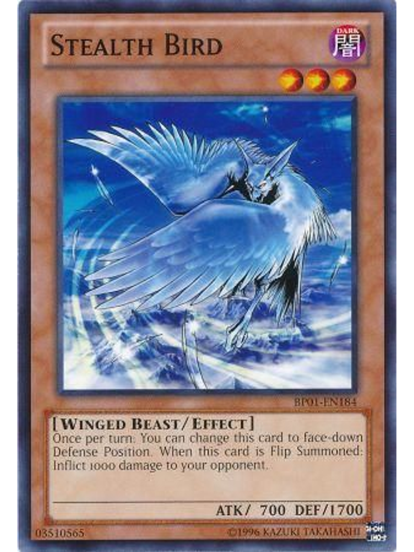Stealth Bird - BP01-EN184 - Common Unlimited 1