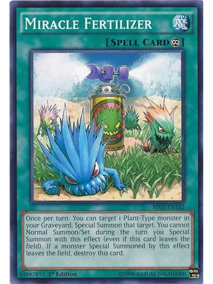 Miracle Fertilizer - BP03-EN162 - Common 1st Edition 1