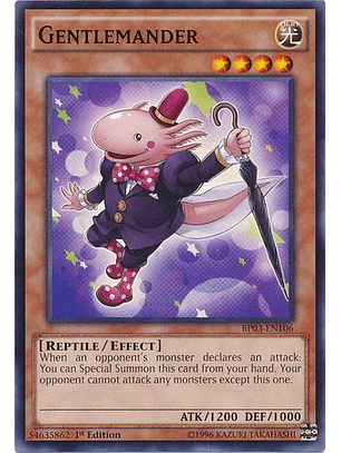 Gentlemander - BP03-EN106 - Common 1st Edition