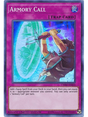 Armory Call - CHIM-ENSE4 - Super Rare Limited Edition