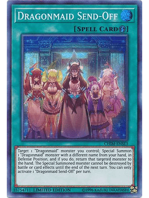 Dragonmaid Send-Off - CHIM-ENSE3 - Super Rare Limited Edition