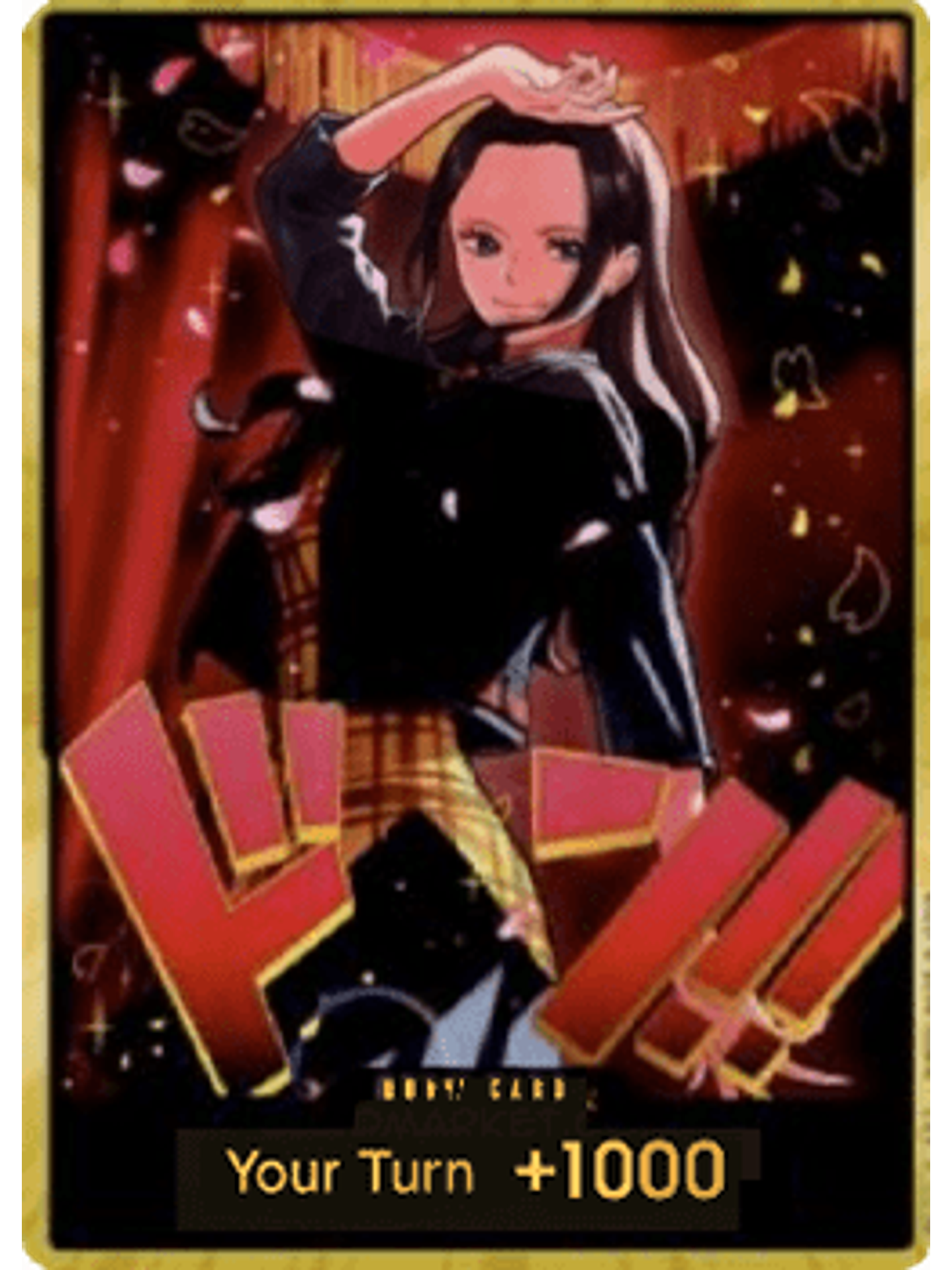 EB03-000 DON!! Card (Nico Robin) (Gold) 1