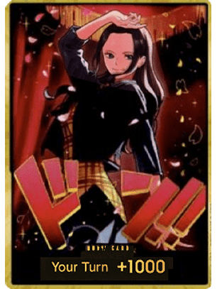 EB03-000 DON!! Card (Nico Robin) (Gold)