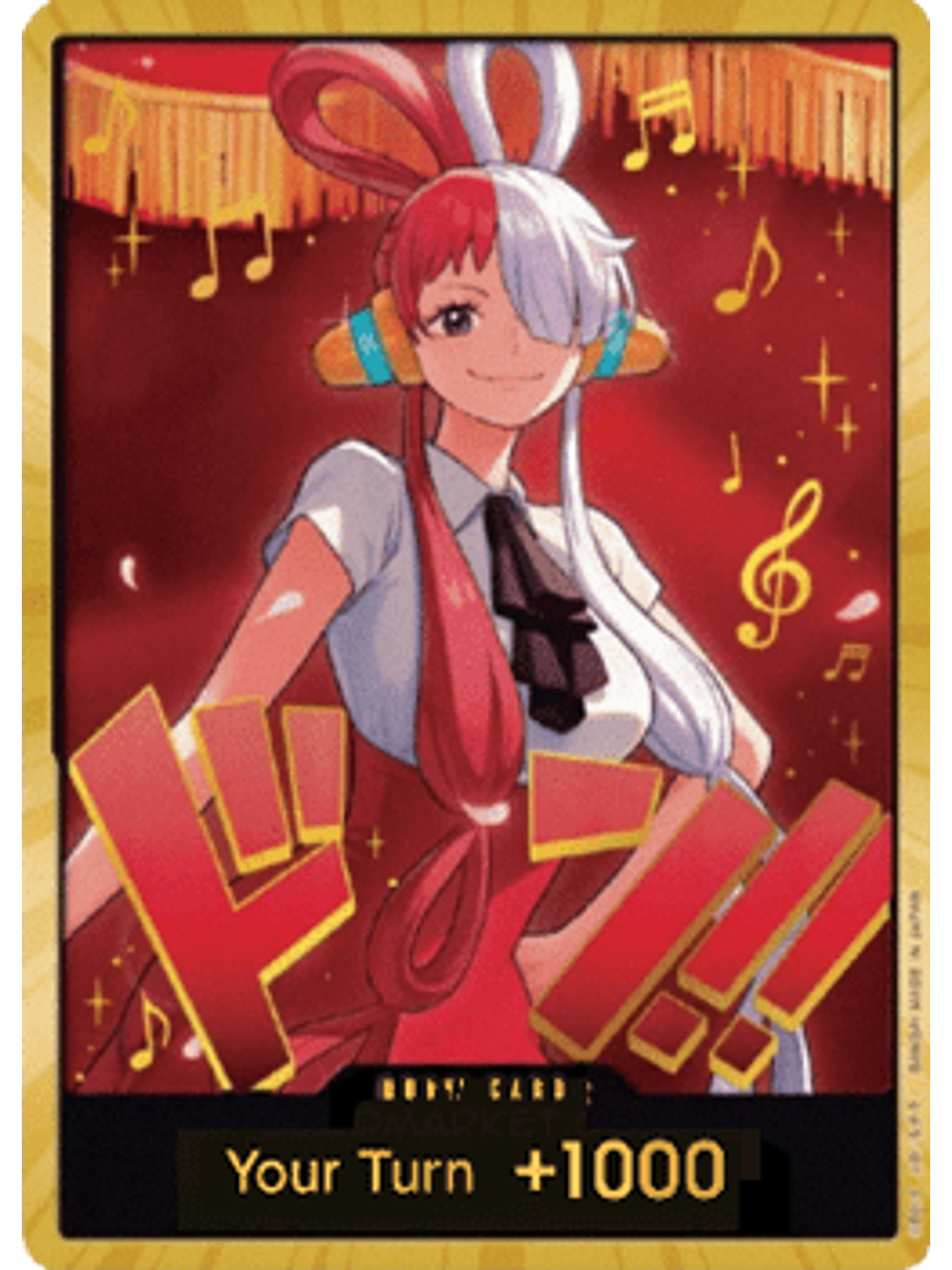 EB03-000 DON!! Card (Uta) (Gold) 1