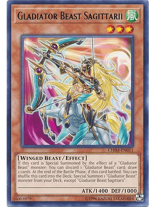 Gladiator Beast Sagittarii - CHIM-EN011 - Rare Unlimited