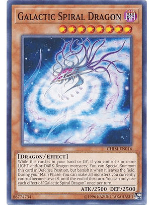 Galactic Spiral Dragon - CHIM-EN016 - Common Unlimited