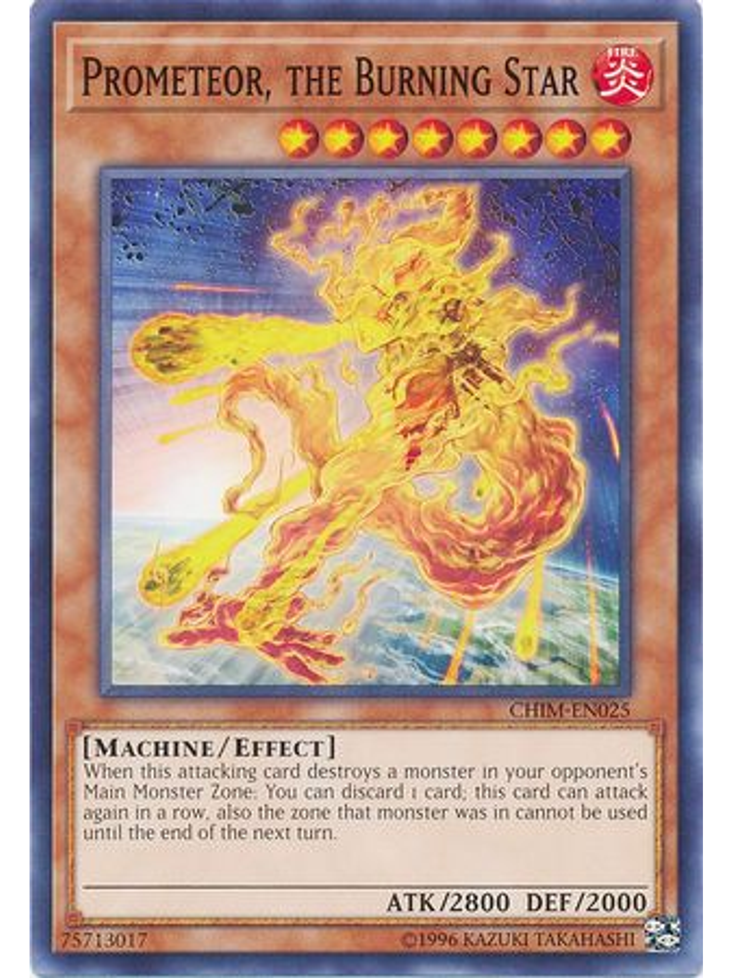 Prometeor, the Burning Star - CHIM-EN025 - Common Unlimited 1