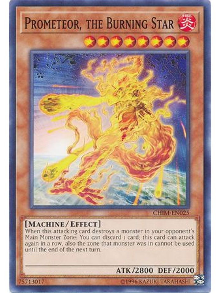 Prometeor, the Burning Star - CHIM-EN025 - Common Unlimited 1