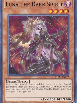 Luna the Dark Spirit - CHIM-EN027 - Common Unlimited