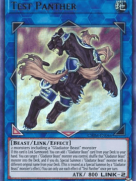 Test Panther - CHIM-EN046 - Ultra Rare Unlimited