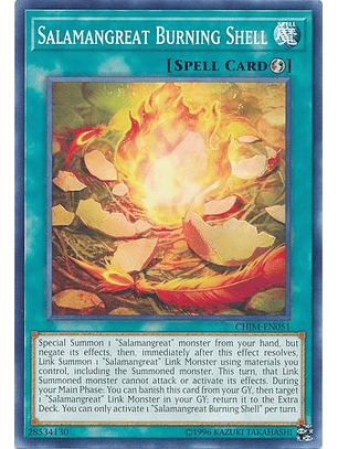 Salamangreat Burning Shell - CHIM-EN051 - Common Unlimited