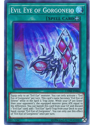 Evil Eye of Gorgoneio - CHIM-EN062 - Super Rare Unlimited