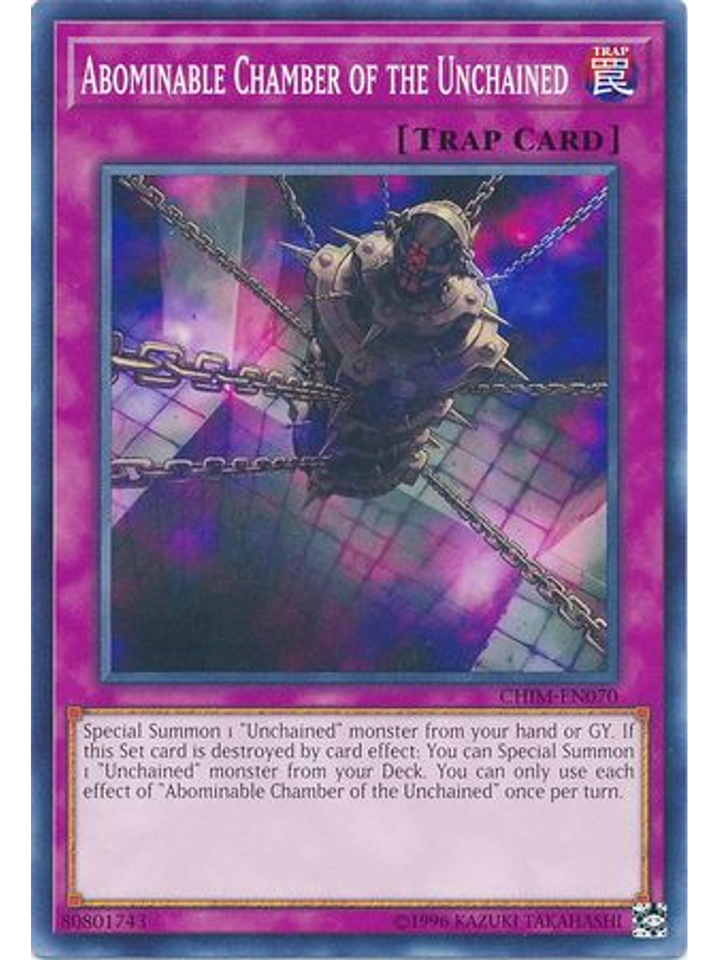 Abominable Chamber of the Unchained - CHIM-EN070 - Common Unlimited 1