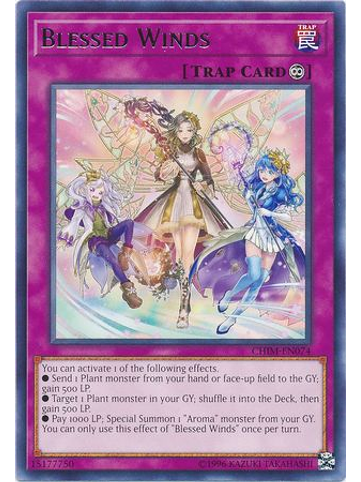 Blessed Winds - CHIM-EN074 - Rare Unlimited 1