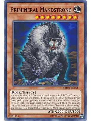 Primineral Mandstrong - CHIM-EN081 - Common Unlimited
