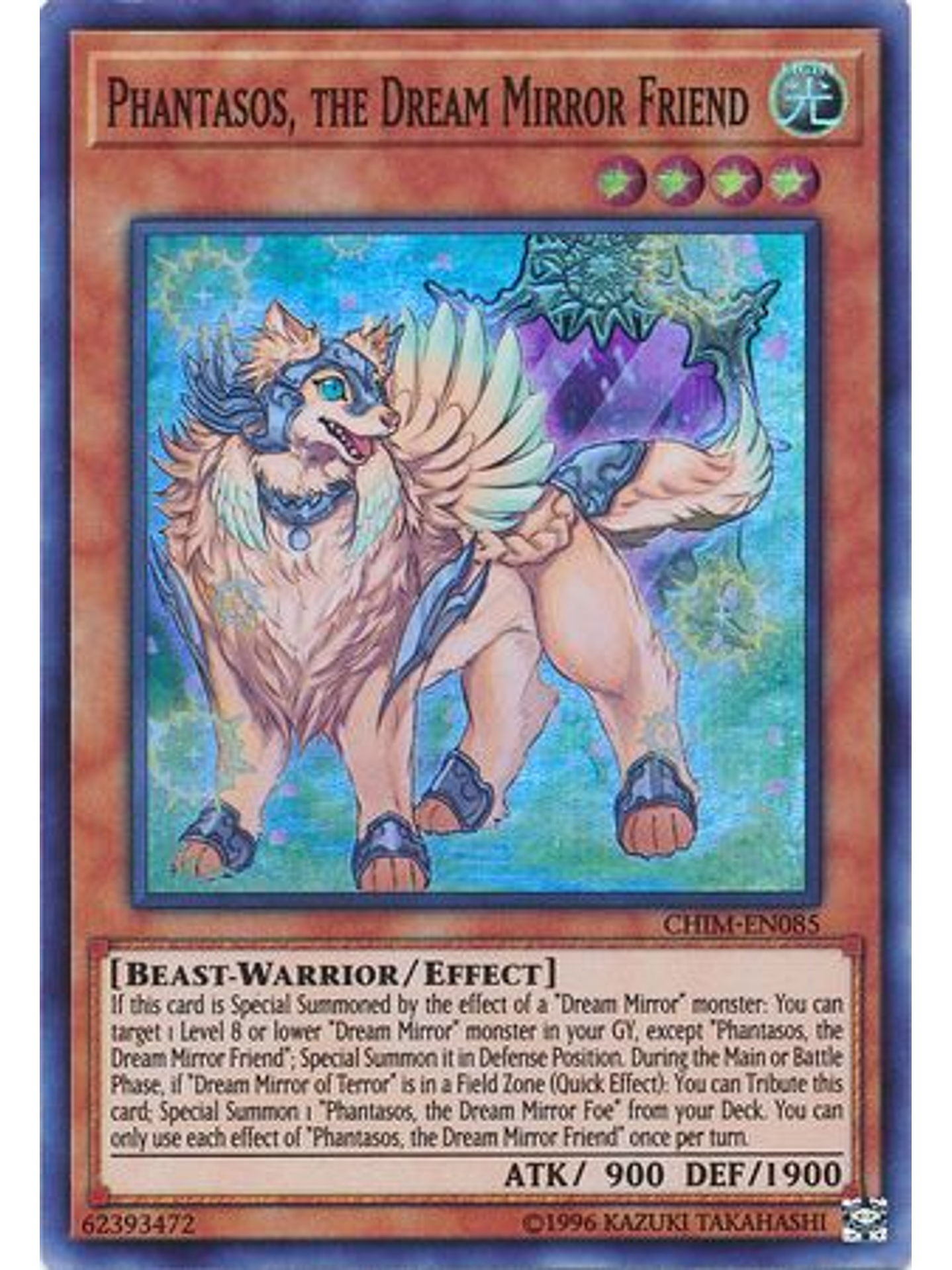 Phantasos, the Dream Mirror Friend - CHIM-EN085 - Super Rare Unlimited 1