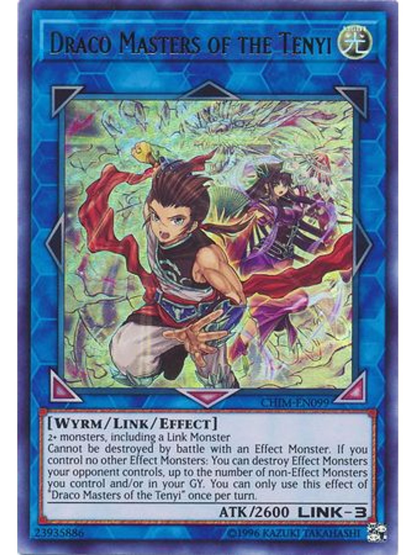 Draco Masters of the Tenyi - CHIM-EN099 - Ultra Rare Unlimited 1