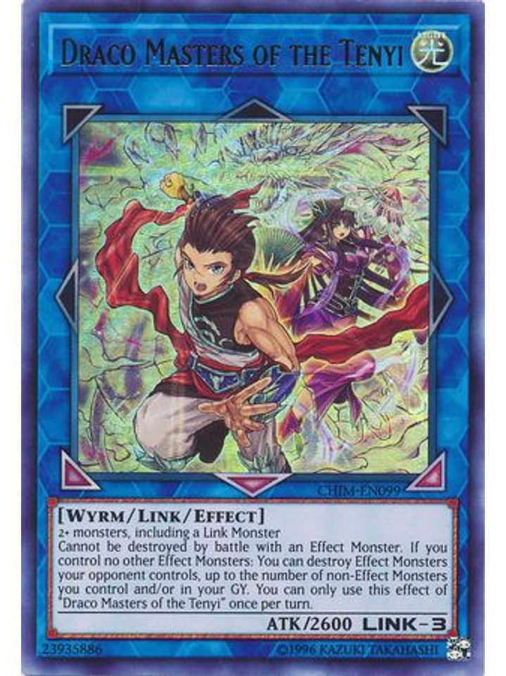 Draco Masters of the Tenyi - CHIM-EN099 - Ultra Rare Unlimited 1