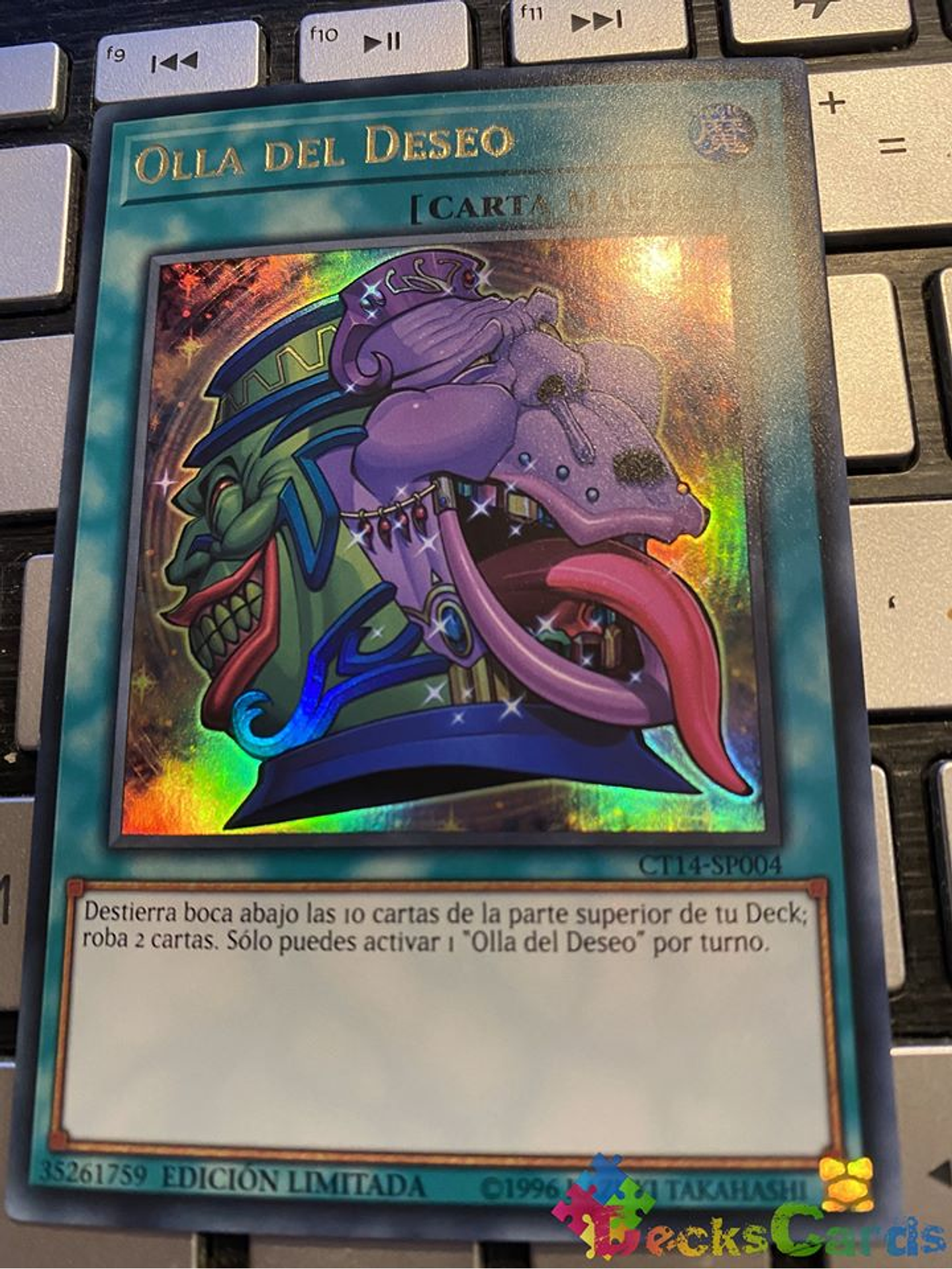 Pot of Desires - CT14-EN004 - Ultra Rare Limited Edition 1