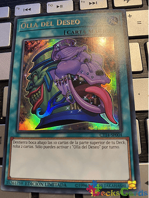 Pot of Desires - CT14-EN004 - Ultra Rare Limited Edition