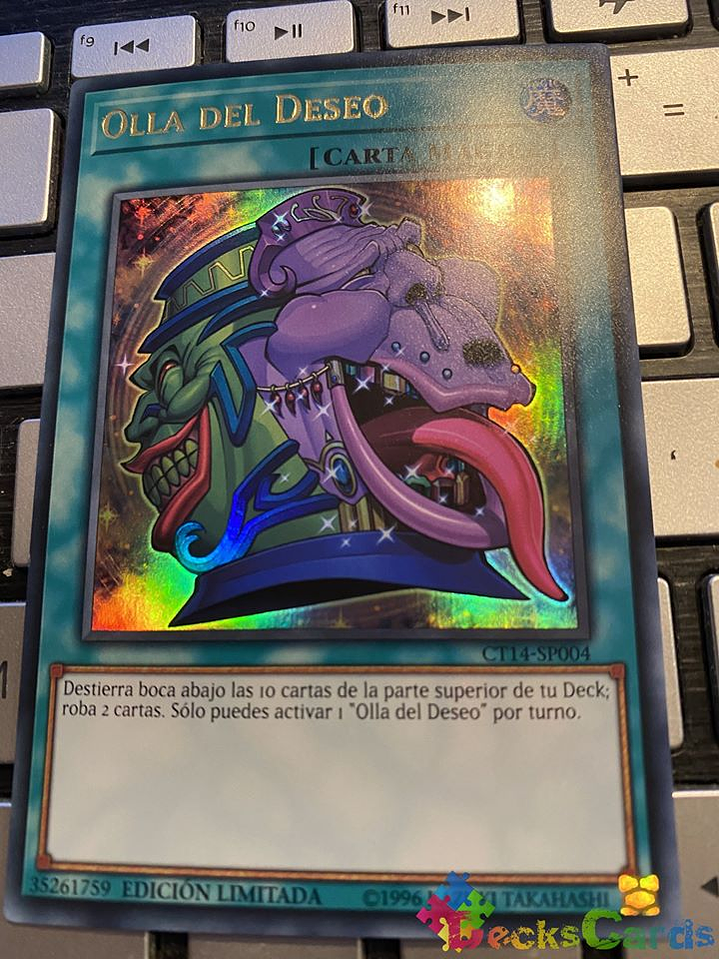 Pot of Desires - CT14-EN004 - Ultra Rare Limited Edition 1